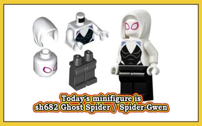 Dagens minifigur er sh682 Ghost Spider / Spider-Gwen