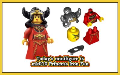 Dagens minifigur er mk010 Princess Iron Fan