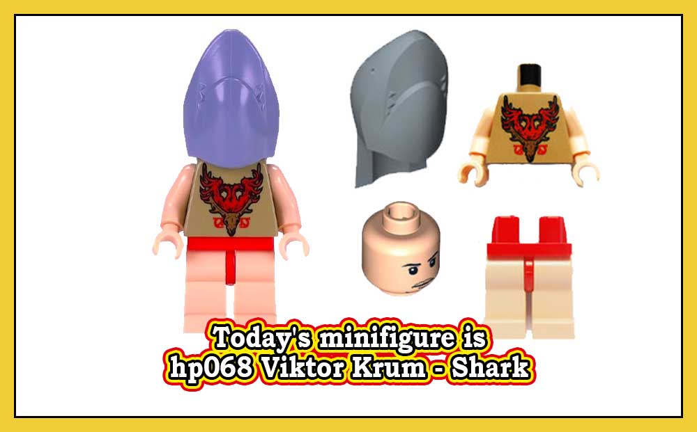 Dagens minifigur er hp068 Viktor Krum – Shark