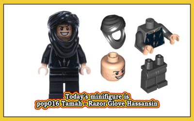 Dagens minifigur er pop016 Tamah – Razor Glove Hassansin