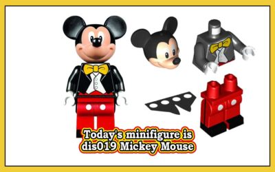 Dagens minifigur er dis019 Mickey Mouse