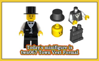 Dagens minifigur er twn067 Town Vest Formal (Groom)