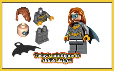 Dagens minifigur er sh658 Batgirl