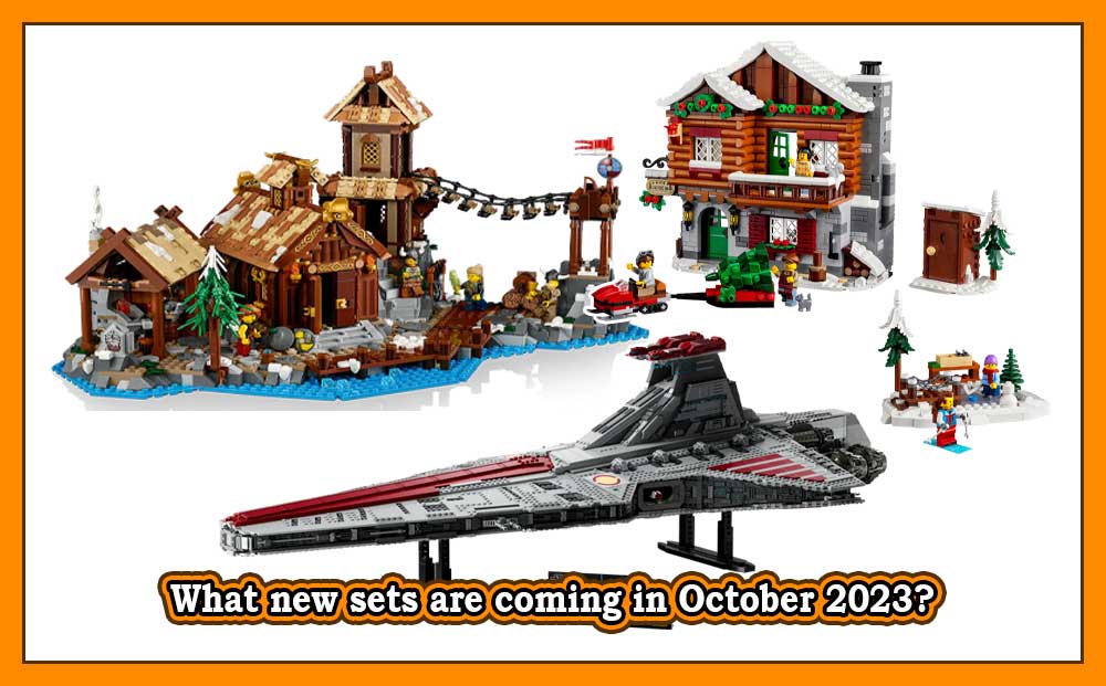 Oktober 2023: Hvilke sett gir LEGO ut i oktober?