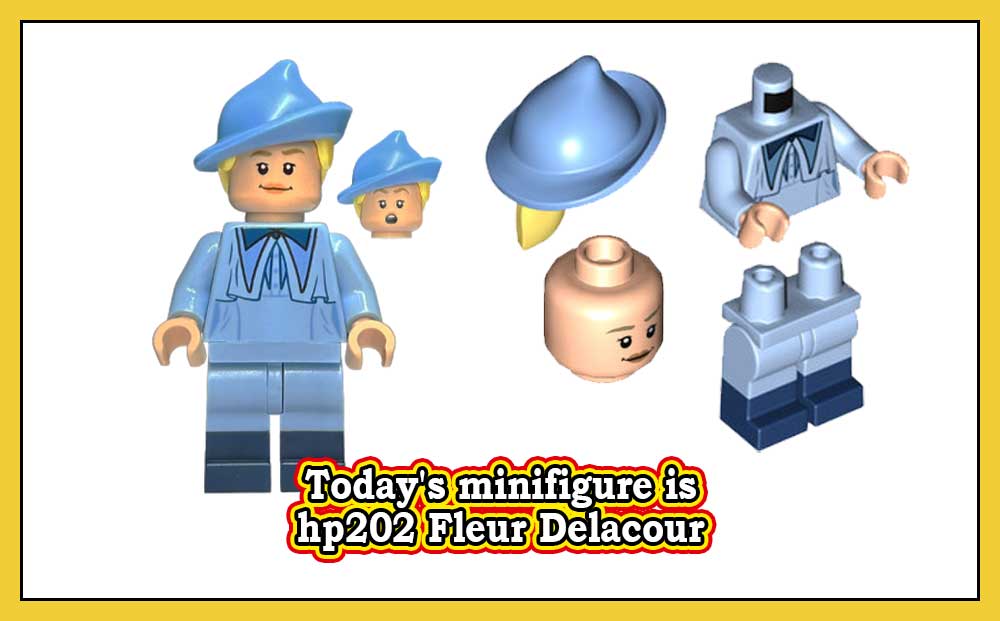 Dagens minifigur er hp202 Fleur Delacour