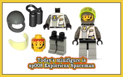 Dagens minifigur er sp008 Exploriens Spaceman