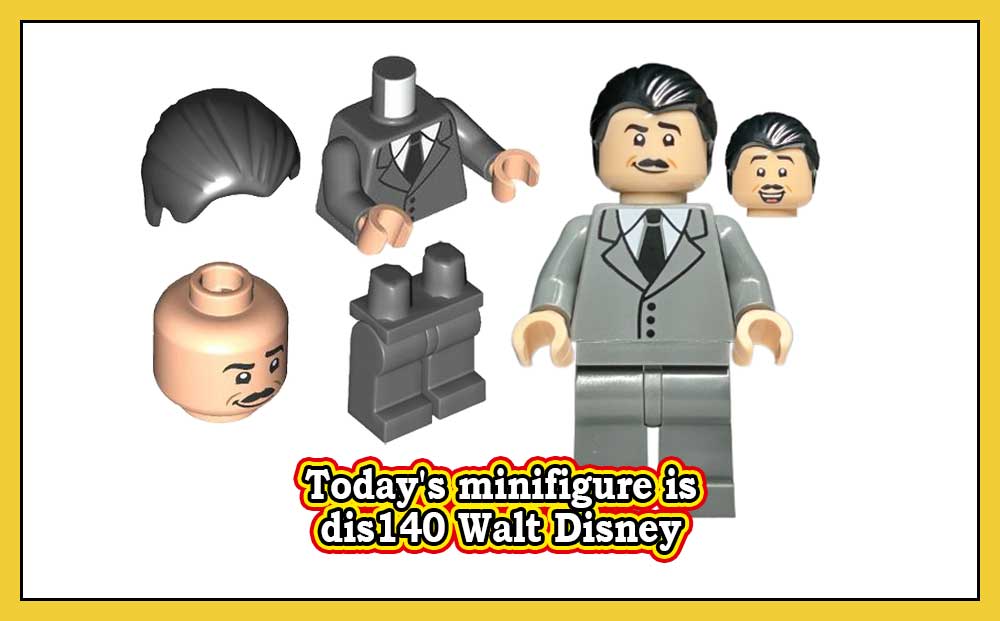 Dagens minifigur er dis140 Walt Disney