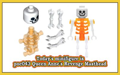 Dagens minifigur er poc043 Queen Anne’s Revenge Masthead