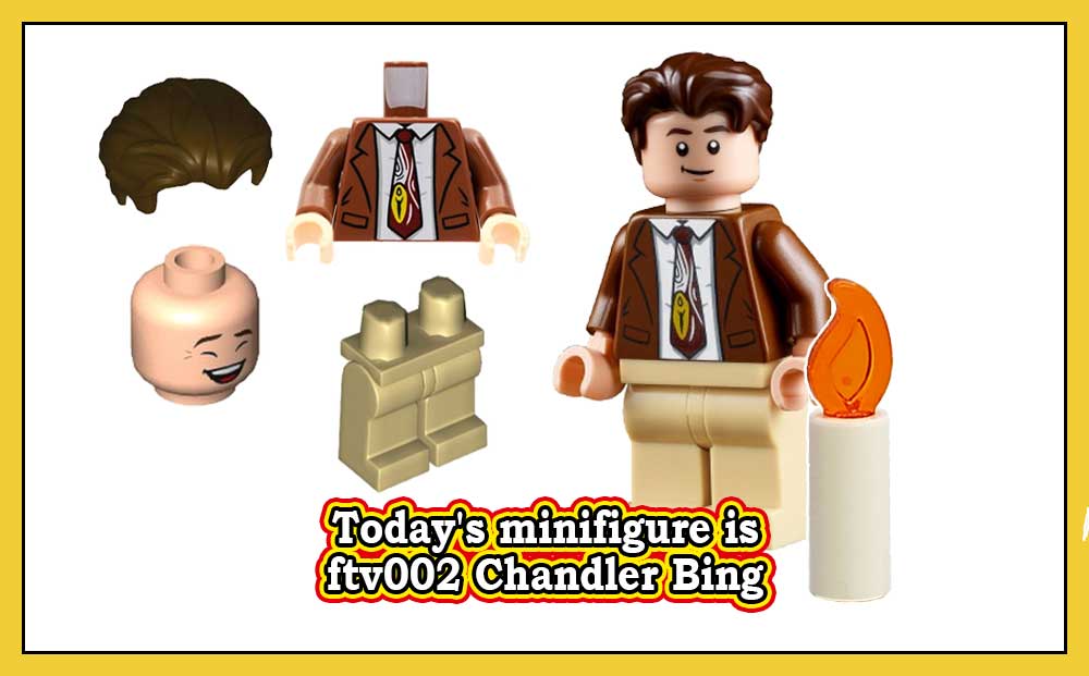 Dagens minifigur er ftv002 Chandler Bing