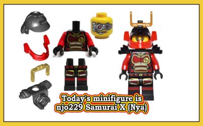 Dagens minifigur er njo229 Samurai X (Nya)