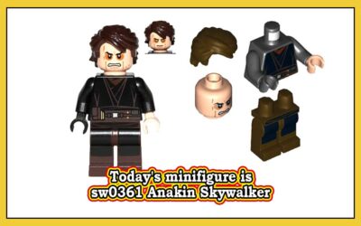 Dagens minifigur er sw0361 Anakin Skywalker