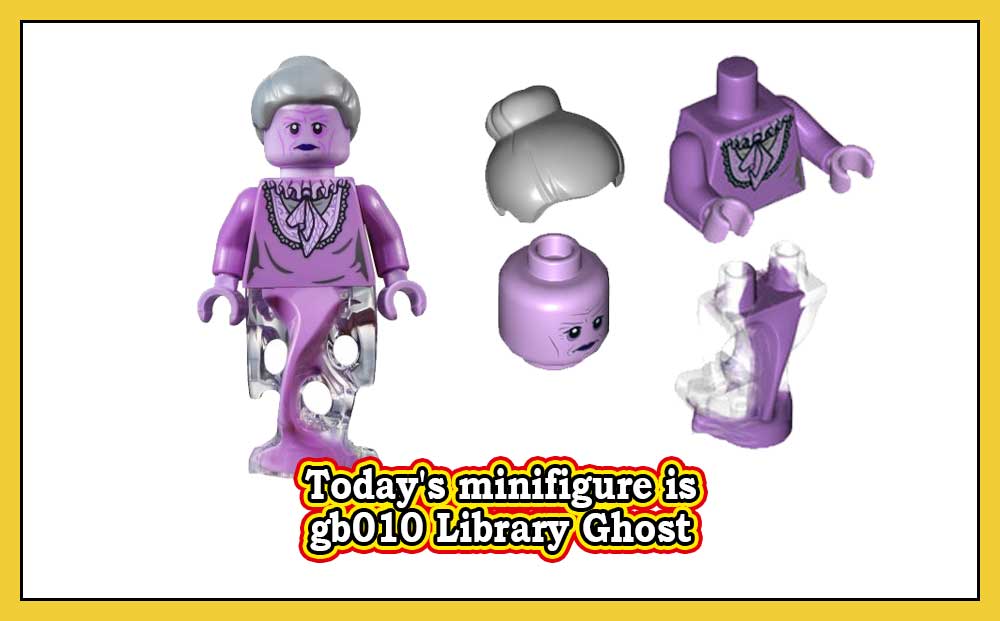 Dagens minifigur er gb010 Library Ghost