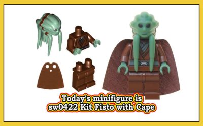 Dagens minifigur er sw0422 Kit Fisto with Cape