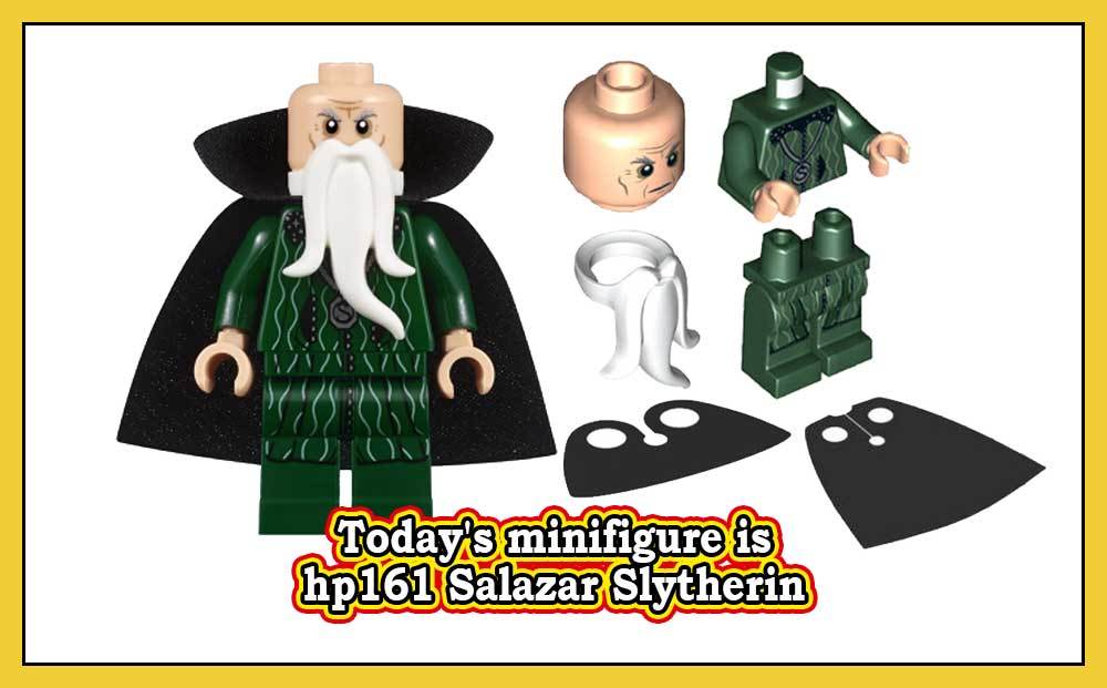 Dagens minifigur er hp161 Salazar Slytherin