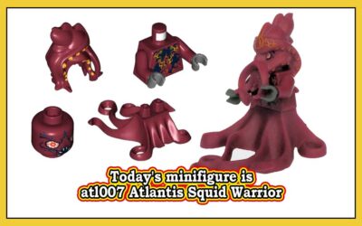 Dagens minifigur er atl007 Atlantis Squid Warrior