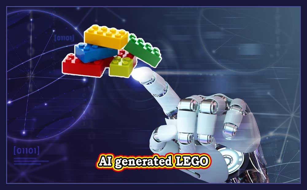 AI genererte LEGO sett bilder