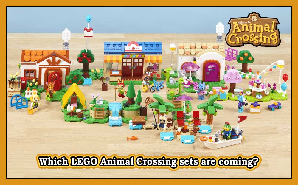 Hvilke LEGO Animal Crossing sett kommer?