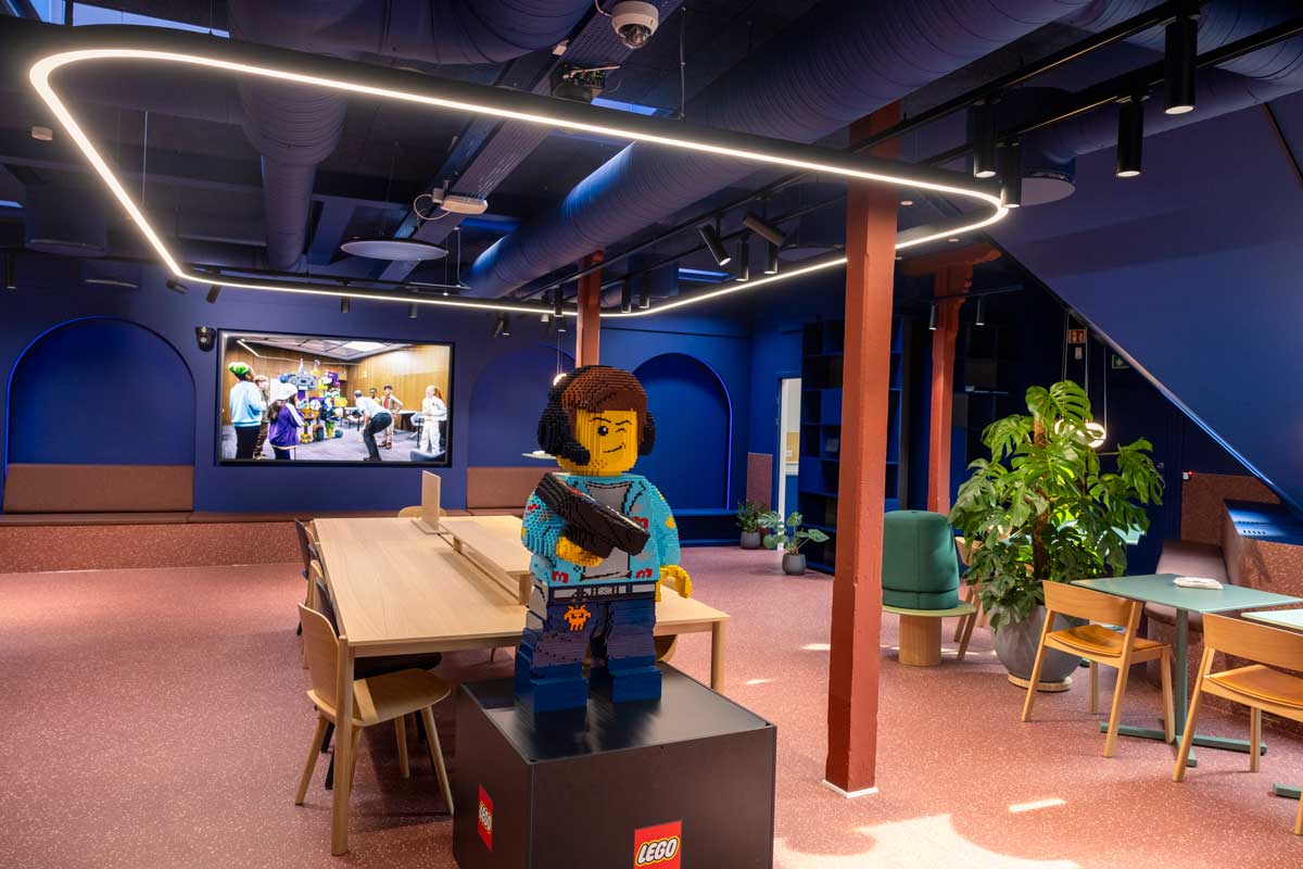 LEGO Group utvider det digitale kontorarbeidsområdet i København
