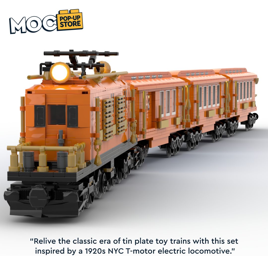 Orange Electric Deluxe Train