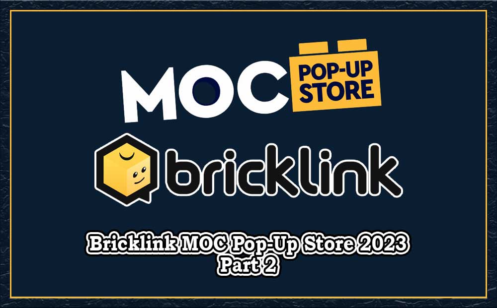 Bricklink MOC Pop-Up butikk, oktober 2023