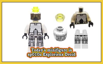 Dagens minifigur er sp010a Exploriens Droid