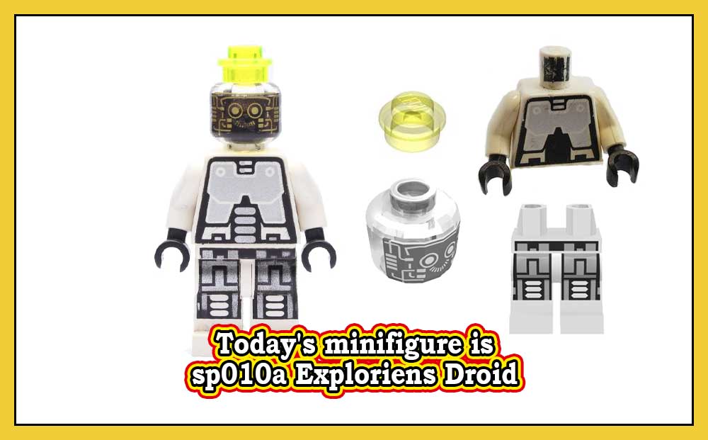 Dagens minifigur er sp010a Exploriens Droid