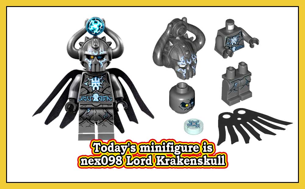 Dagens minifigur er nex098 Lord Krakenskull