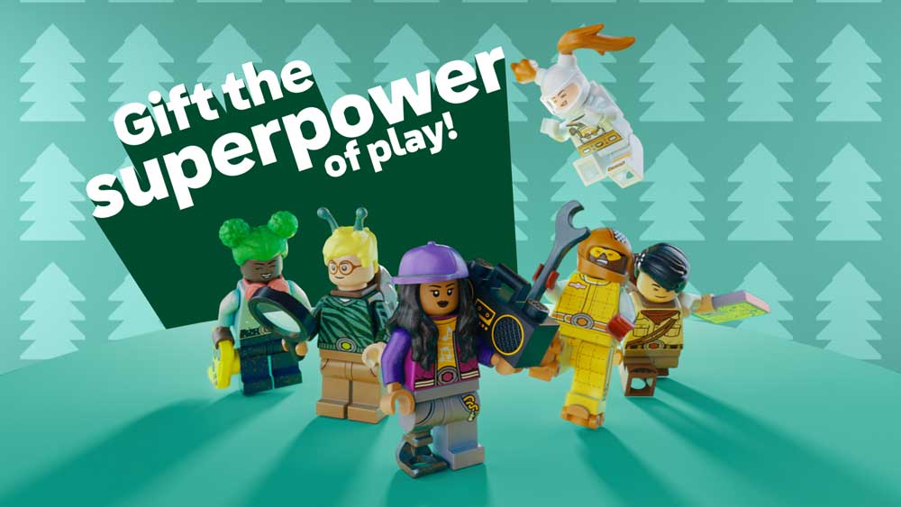 Pressemelding: LEGO Group oppfordrer alle til å gi superkraften i lek denne høytiden i en ny festlig merkevarefilm