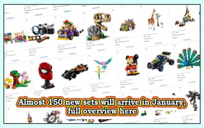 Januar 2024: Hvilke sett gir LEGO ut i januar?