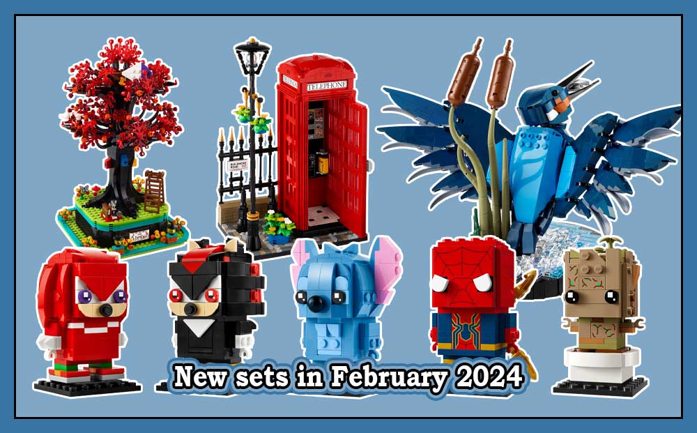 Februar 2024: Hvilke sett gir LEGO ut i februar?