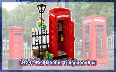 Ideas: 21347 Rød telefonkiosk i London