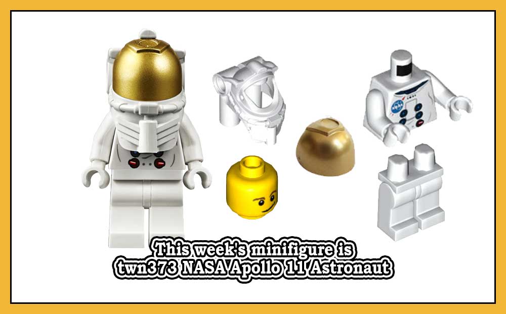 Denne ukens minifigur er twn373 NASA Apollo 11 Astronaut