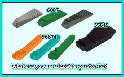 Hva kan du bruke en LEGO separator til?
