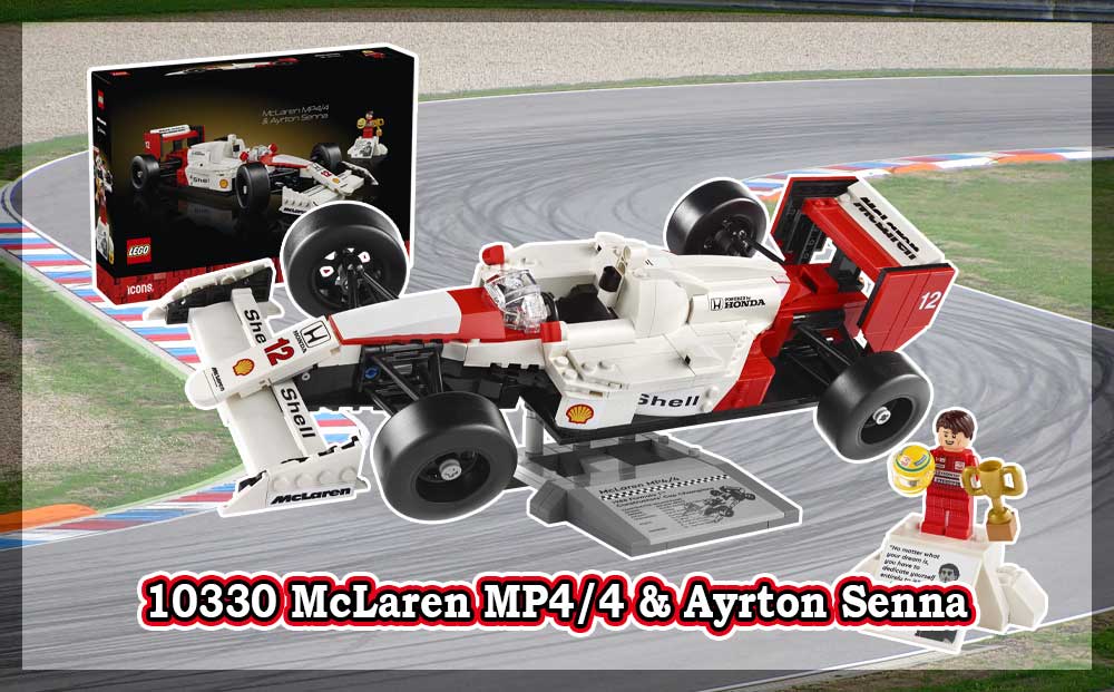 Icons: 10330 McLaren MP4/4 og Ayrton Senna