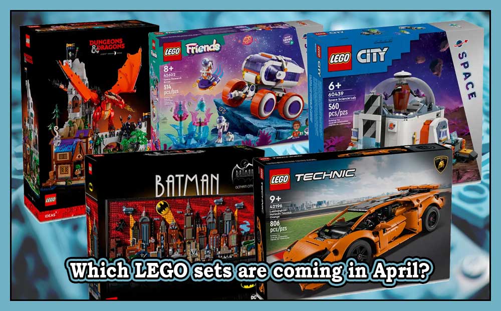 April 2024: Hvilke sett gir LEGO ut i april?