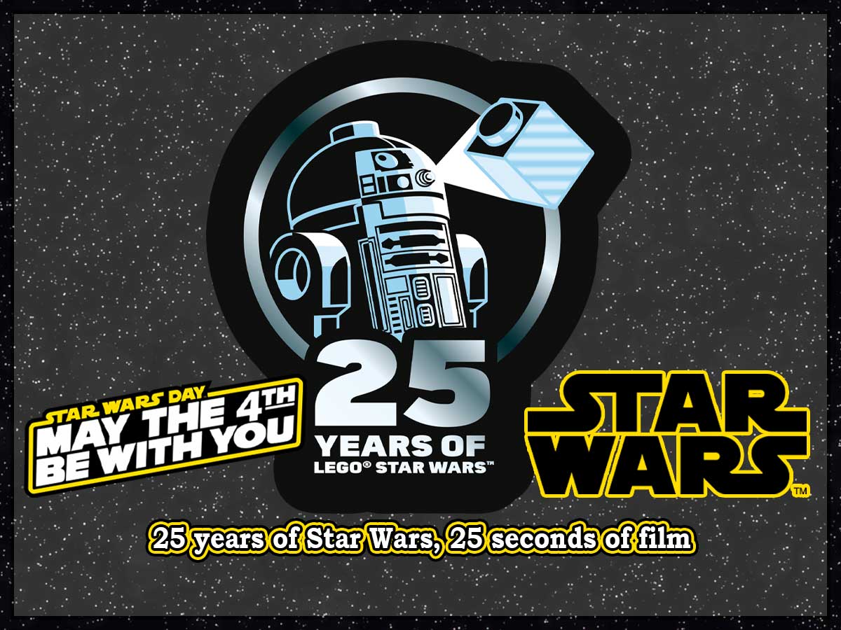 25 år med Star Wars, 25 sekunder med film