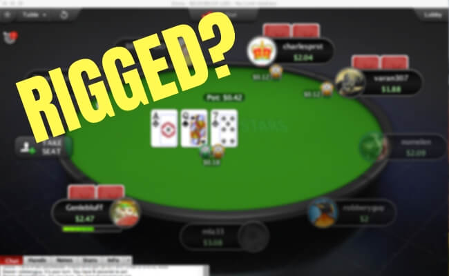 Is Online Poker Rigged?