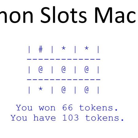 How To Make A Slot Machine In Python?