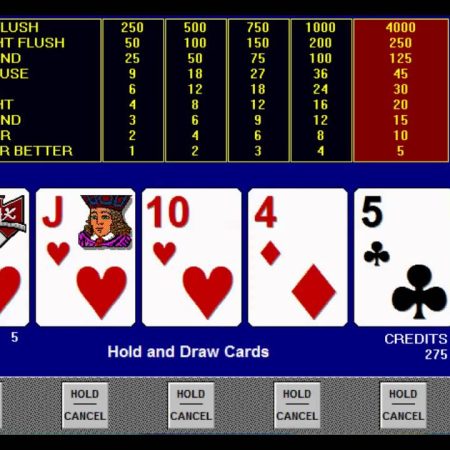 How To Play Jacks Or Better Video Poker?