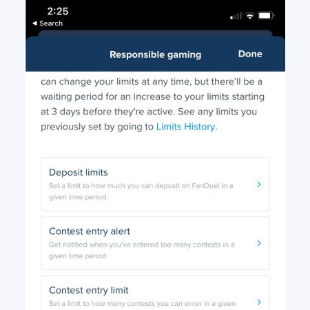 How Can I Set Gambling Limits On My Account?