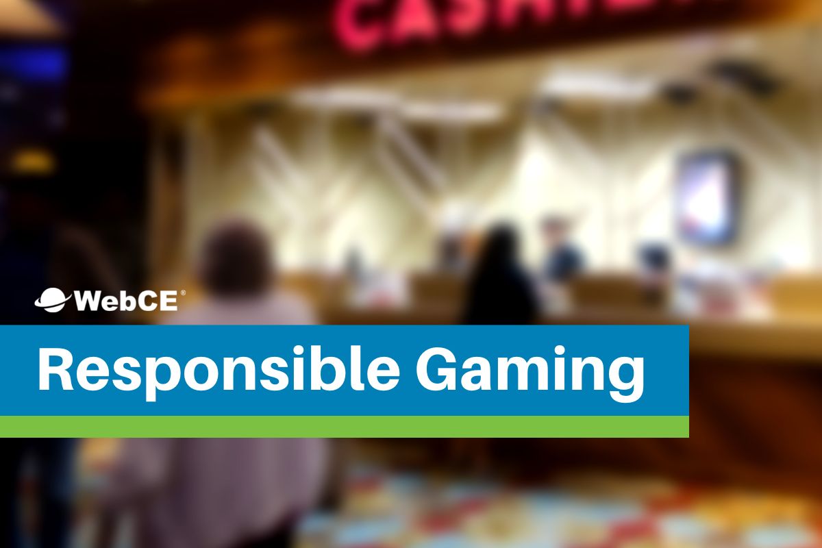 What is responsible gambling training for casino employees?