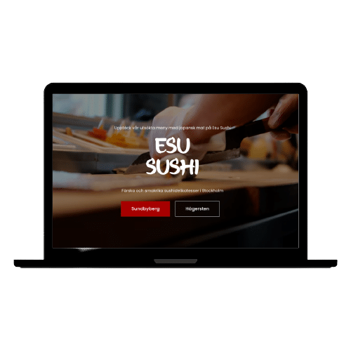 esu sushi no background