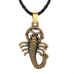 Scorpion vintage nordic viking halsband