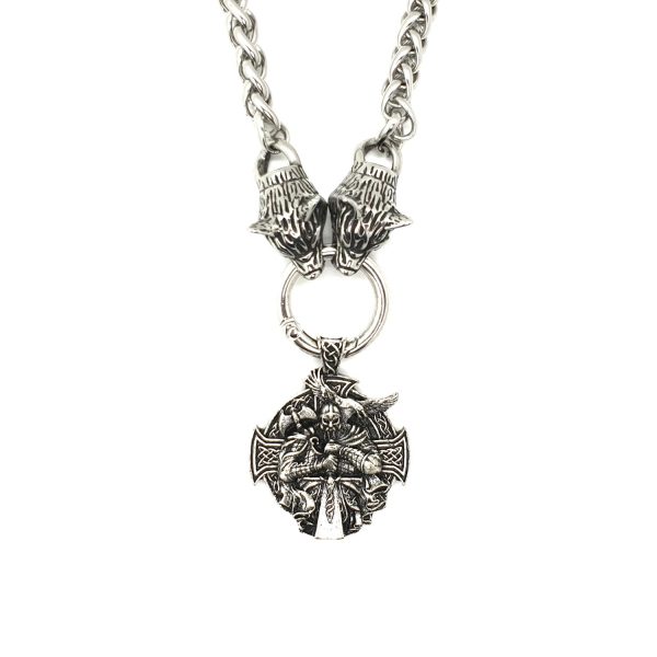 Viking Odin Helena Rosova Wicca Pagan Talisman halsband hänge