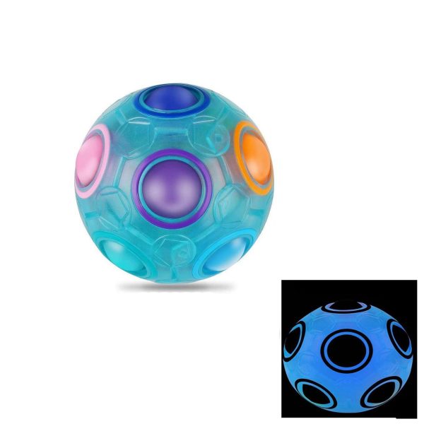 Fidget ball magic cube glow in the dark | Självlysande |