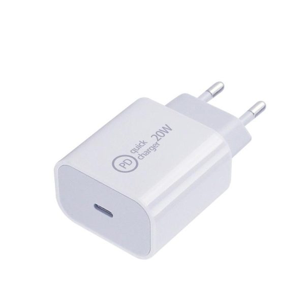 2 Pack - 20W USB-C PD snabbladdare för iPhone +2M kabel