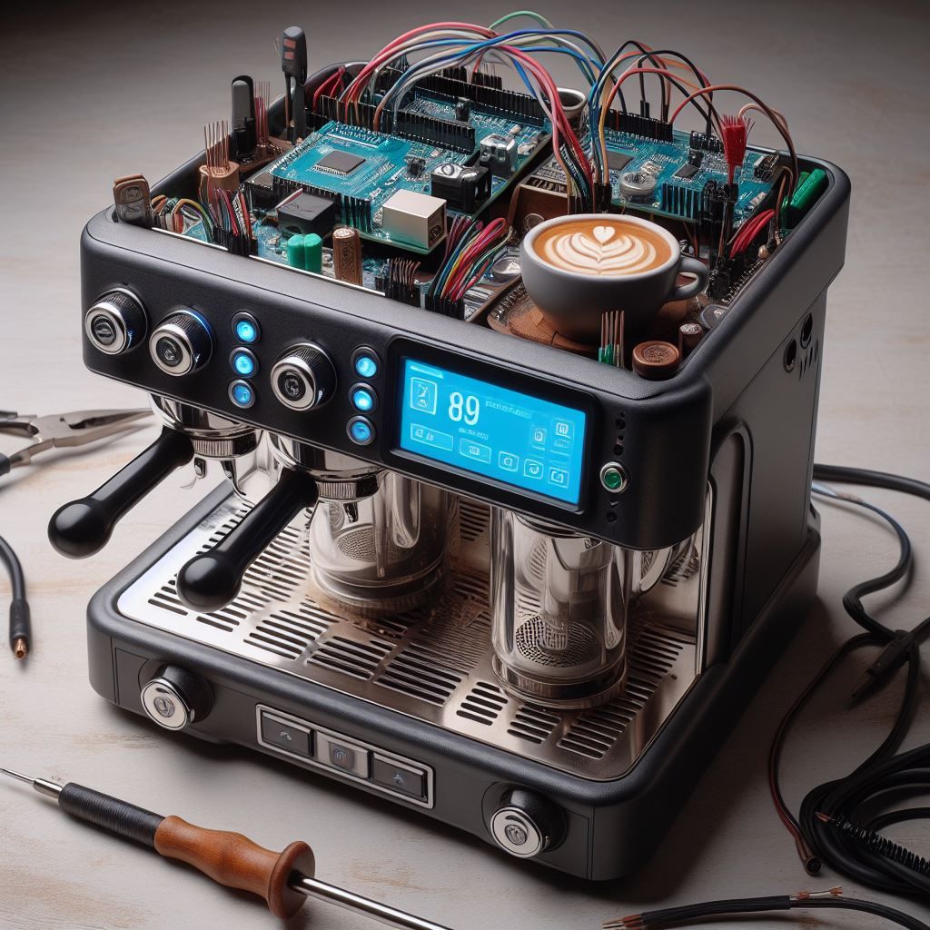 DIY Kaffeemaschine gepimmt mit Arduinos