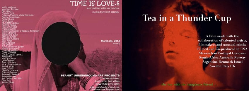 TIME IS LOVE 6. & TEA IN A THUNDER CUP double header in NEW YORK the 23 March 2013