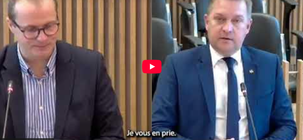 Bruno Lefebvre dématérialisation des permis, calendrier, simplification, comité d’utilisateurs, permis régionaux, permis communaux, accessibilité.