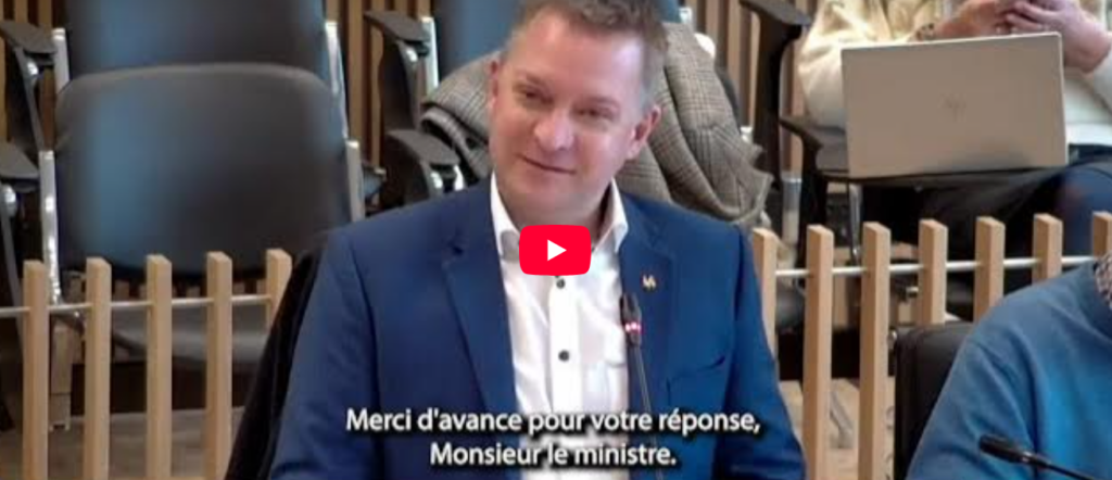 Bruno Lefebvre réforme fiscalité automobile financement mobilité wallonie